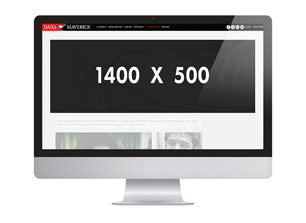 Large brand adverts example